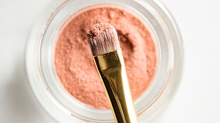Makeup Brush And Powder