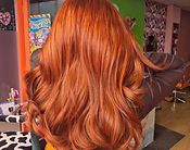 Dyed Copper Hair Northampton