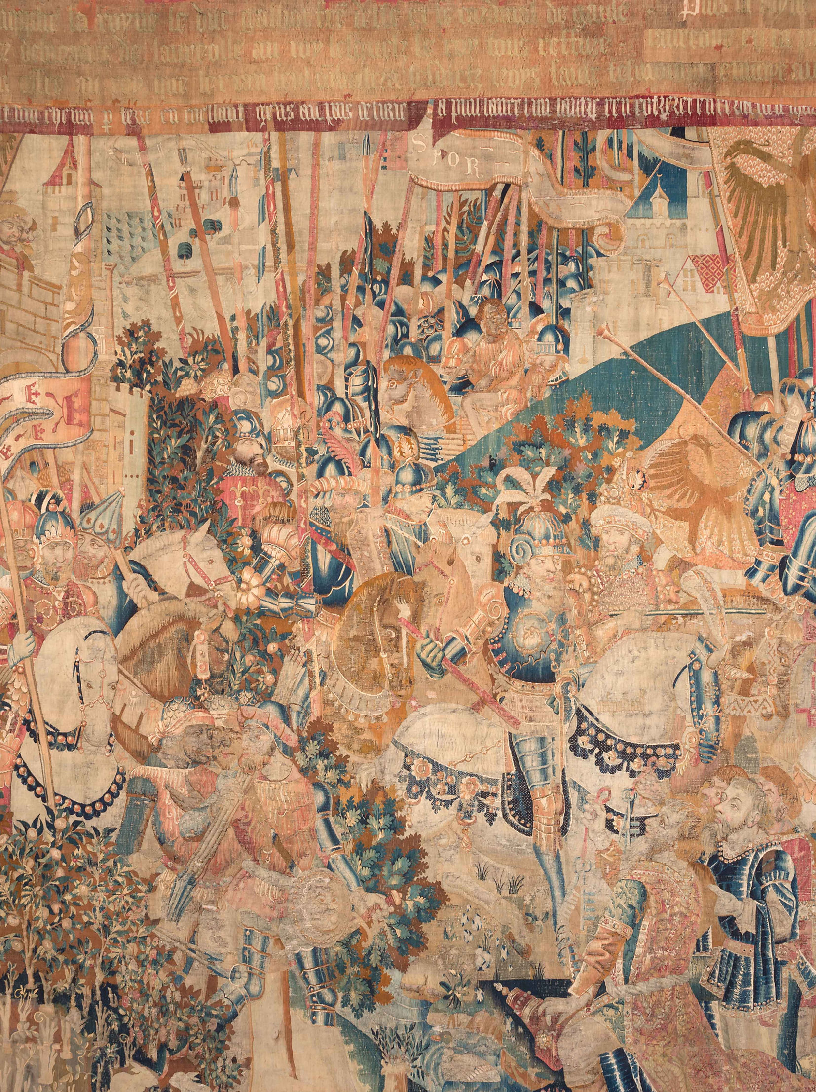 L’arazzo Ingresso in Palestina ritorna alla Fondazione Giorgio Cini dopo il restauro