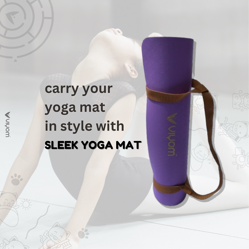 Thumbnail: Viyom Kids Yoga Mat, 183 x 61 cm