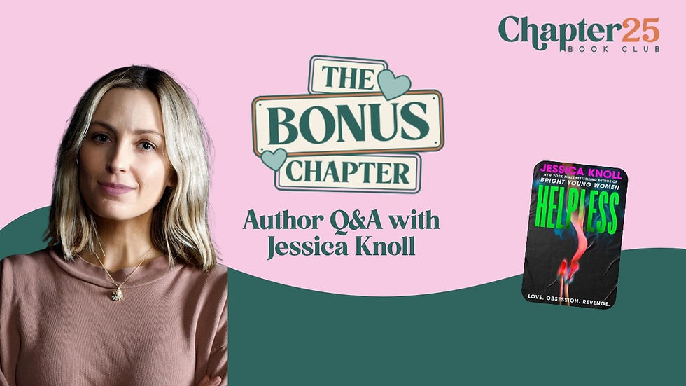Jessica Knoll Q&A