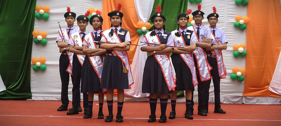 🇮🇳 79th Independence Day Celebration Sunny’s Spring Dale School, Bhandara proudly celeb