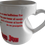 Miniatura: Mug Oreja en forma de corazón