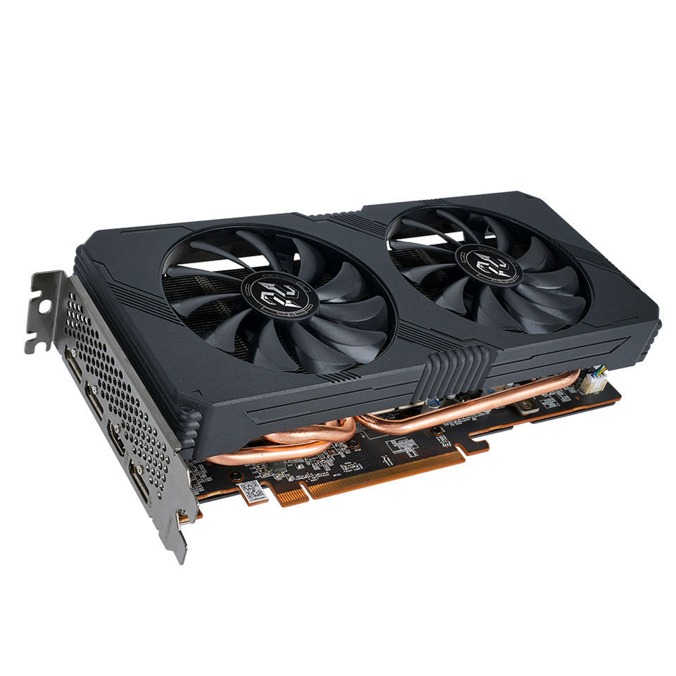 Miniatura: PELADN RX 6600 XT 8GB GDDR6 – vista frontale con doppia ventola