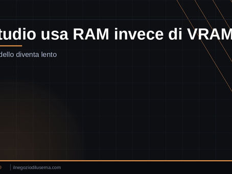LM Studio usa RAM invece di VRAM: perché il modello diventa lento