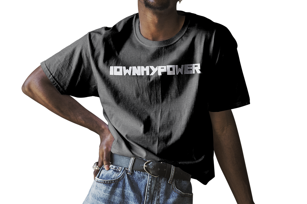Thumbnail: T-SHIRT  "IOWNMYPOWER"