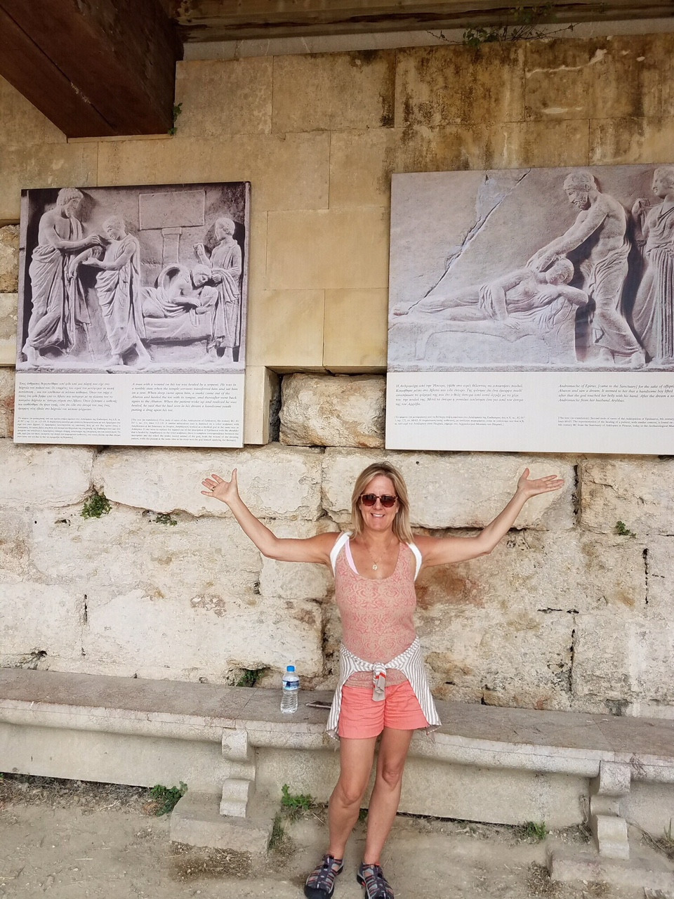 Sanctuary of Asklipious in Greece