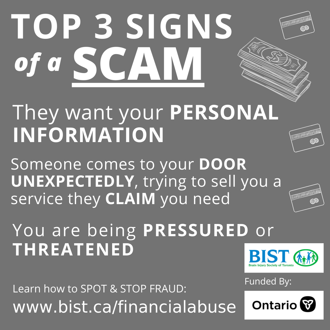 The Top 3 Signs of a SCAM