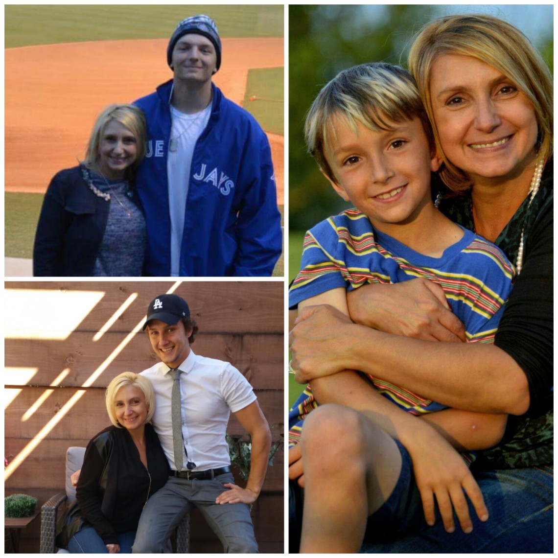 Diana Rockbrune with her sons