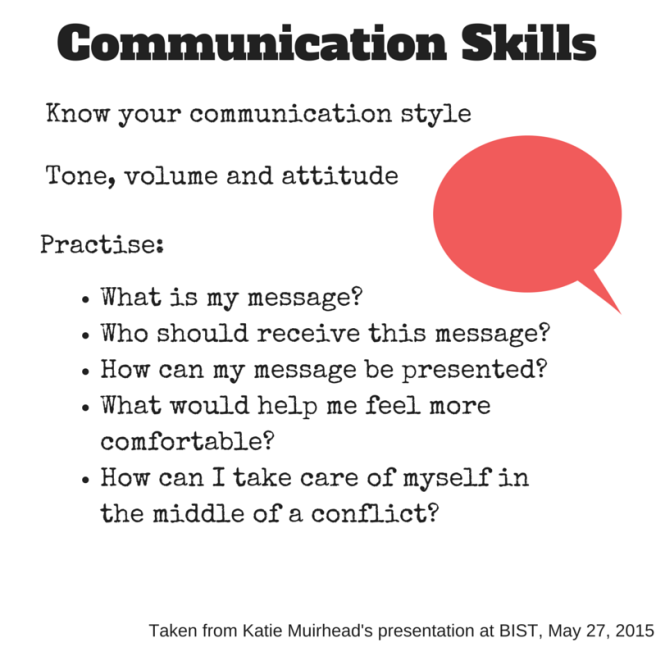 Communication Skills