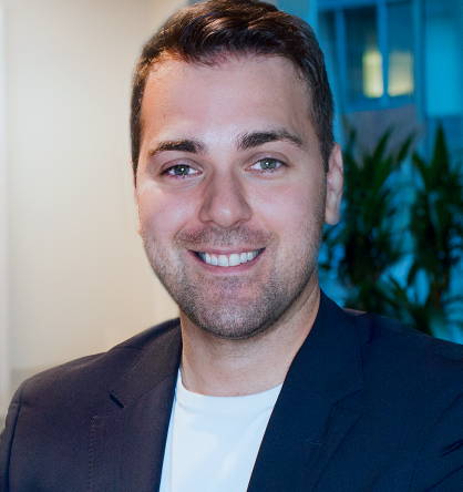 Picture of Community Meeting Speaker Alex Theodorou, Founder & CEO of Ocutherapy.