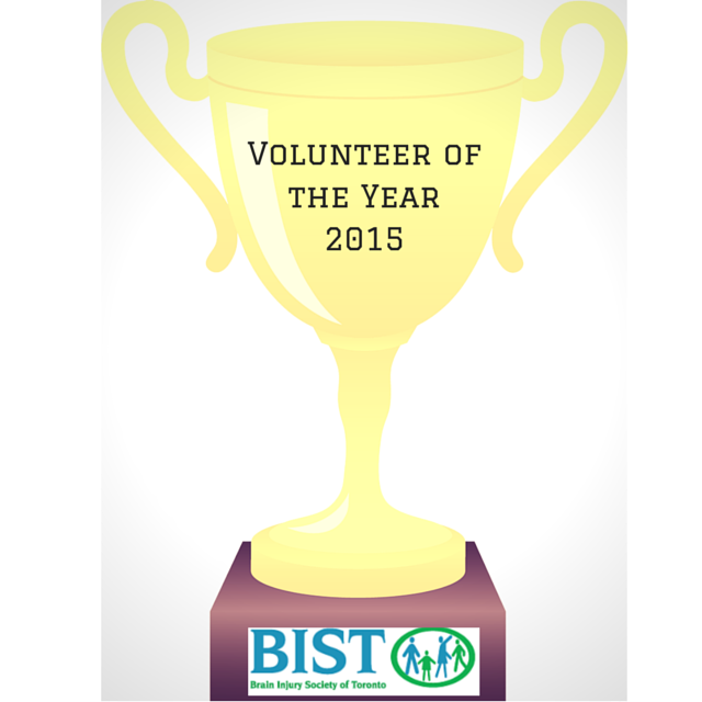 Volunteer of the year award 2015