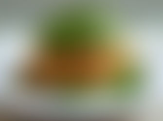 Avocado Bun Sandwich with Chickpea Patty & Spicy Slaw Recipe