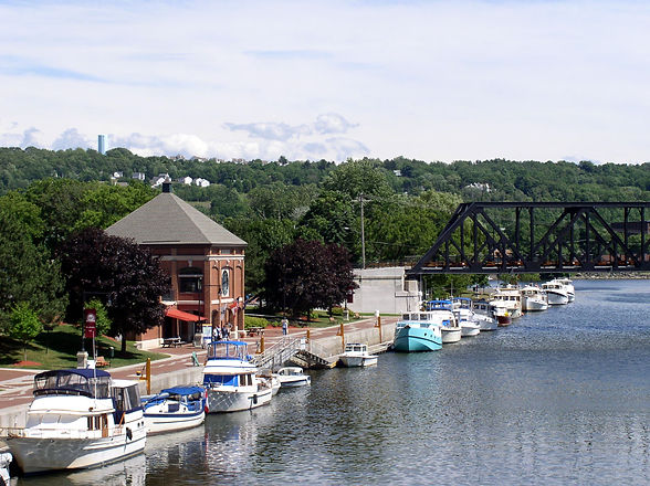 Waterford on the Mohawk River