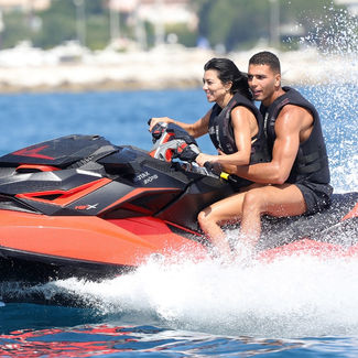 Kourtney Kardashian's Boyfriend Shades Her Recent Thong Pic