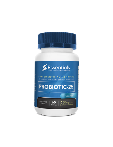 Ess Probiotic‑25 650 mg 60 Caps – Fórmula Avanzada de 25 Billones UFC ...