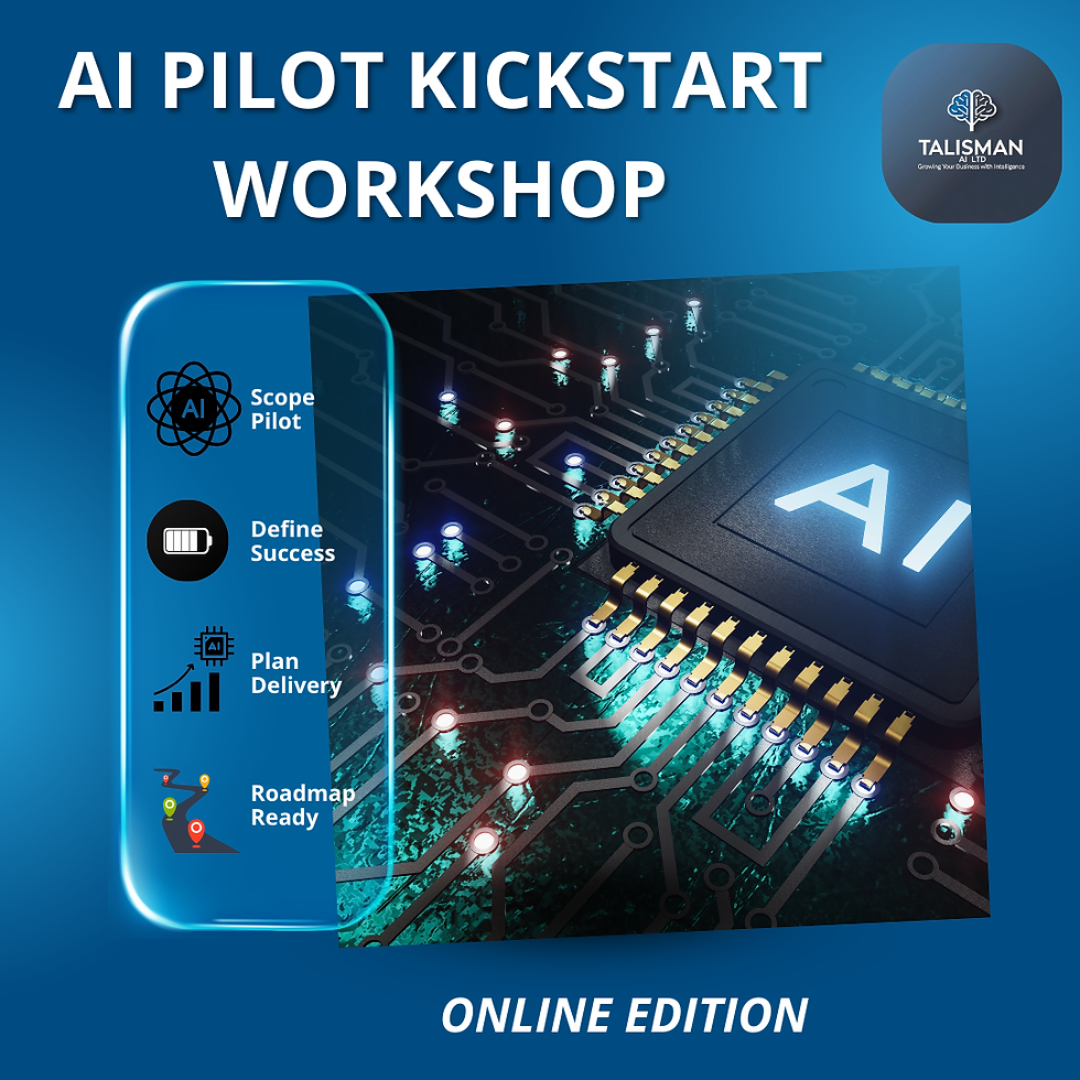 AI PILOT KICKSTART WORKSHOP - ONLINE EDITION