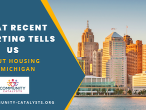 What Recent Reporting Tells Us About Housing in Michigan