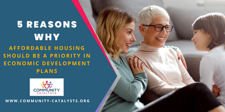 5 Reasons Why Attainable Housing Should Be a Priority in Economic Development Plans