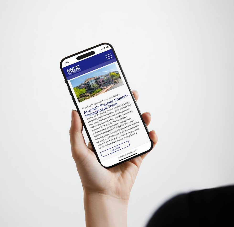 mobile website design
