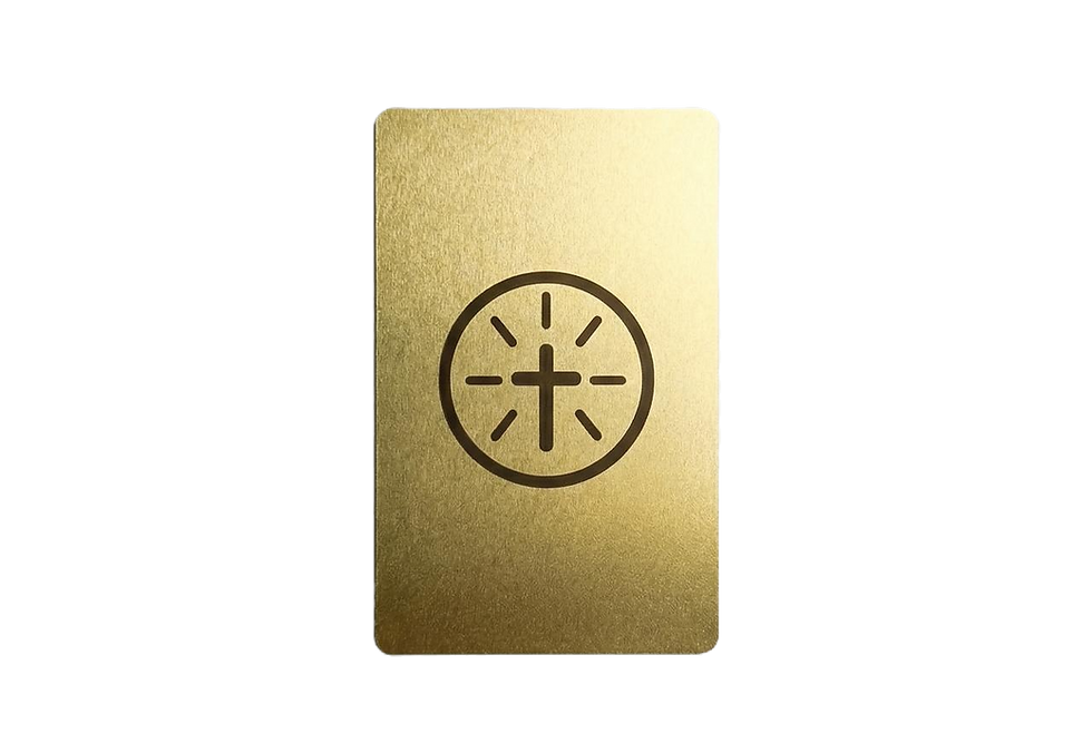 Gold Devotion Card