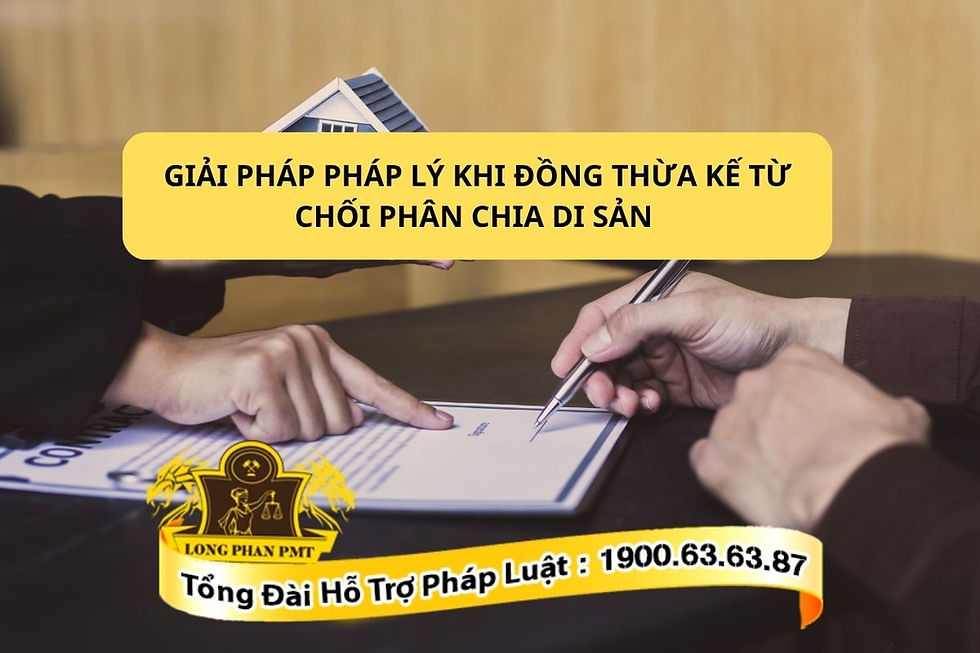 Chia thừa kế có người không đồng ý ký văn bản thỏa thuận phân chia.
