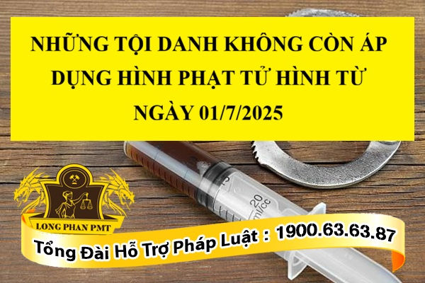 Các tội danh được đề xuất miễn án tử hình