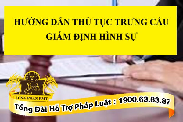 Yêu cầu giám định hình sự