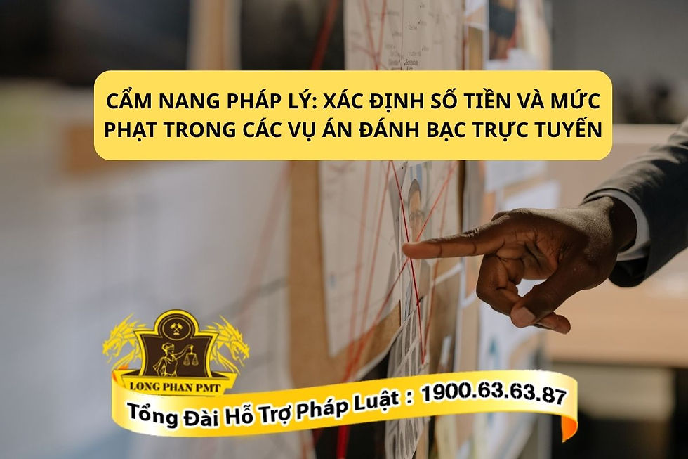 Quy định về phân biệt hành chính, hình sự và phương pháp bóc tách dòng tiền thực tế khi tham gia đánh bạc qua mạng.