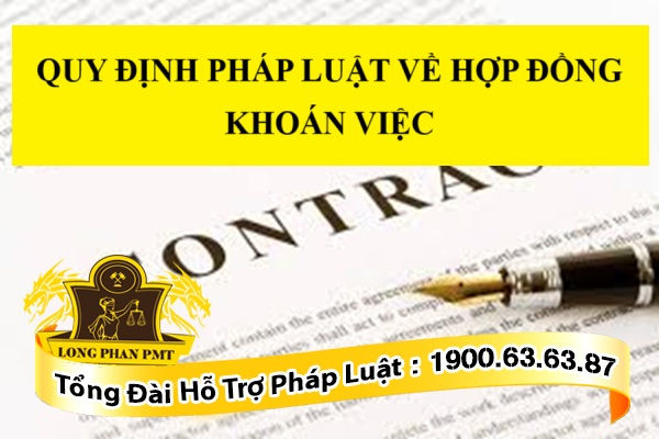 Hợp đồng khoán việc được ký mấy lần