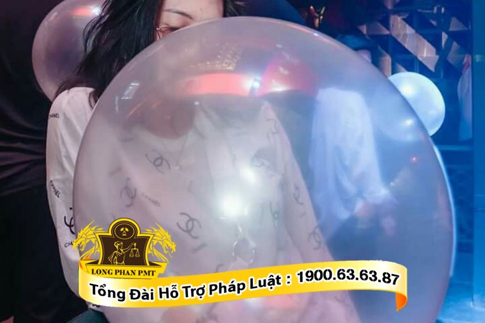 Bán bóng cười khi nào bị truy cứu trách nhiệm hình sự