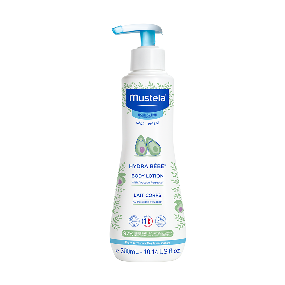 MUSTELA - LECHE CORPORAL HYDRA BEBÉ CON AGUACATE 300ml.