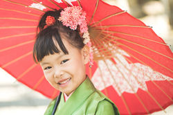 長浜八幡宮で七五三撮影