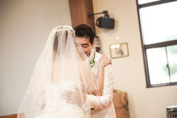 滋賀県彦根市の彦根カトリック教会での結婚式撮影
