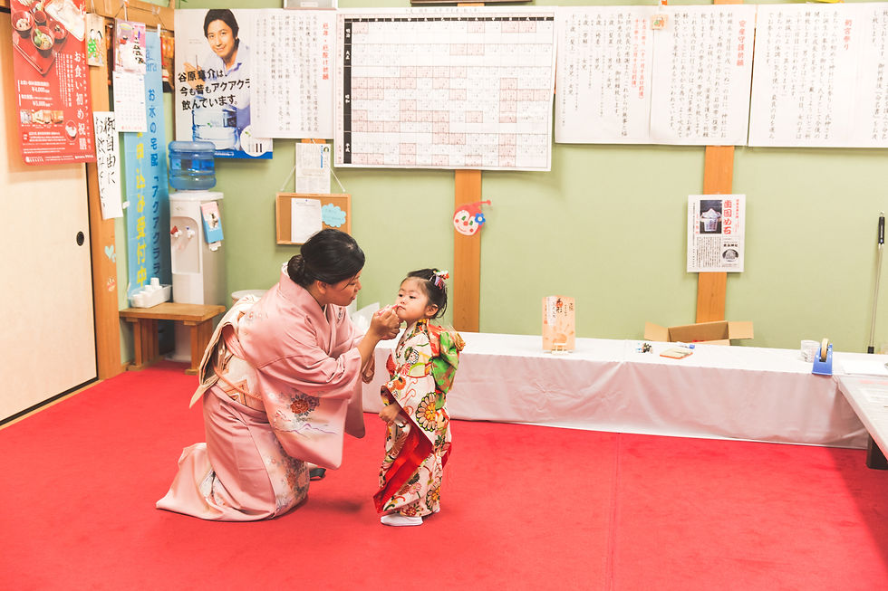滋賀県長浜市の長浜八幡宮と米原市の志賀神社でフリーカメラマンが七五三の撮影をしました