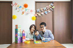 １歳お誕生日フォト