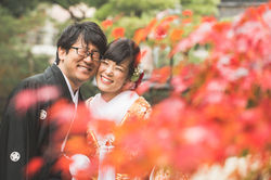 滋賀県長浜市の慶雲館で結婚前撮り