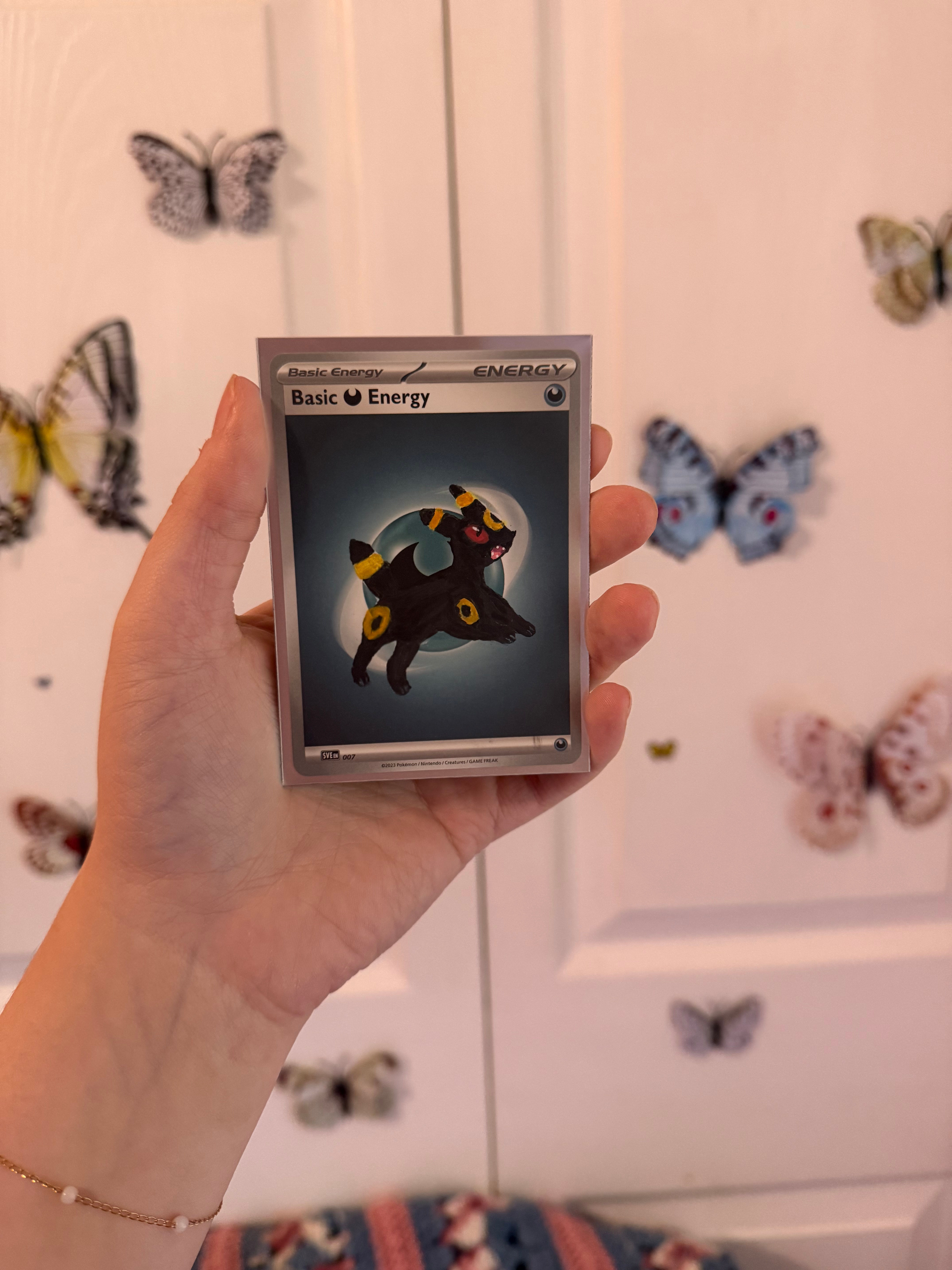 Umbreon Custom Hand Painted Card