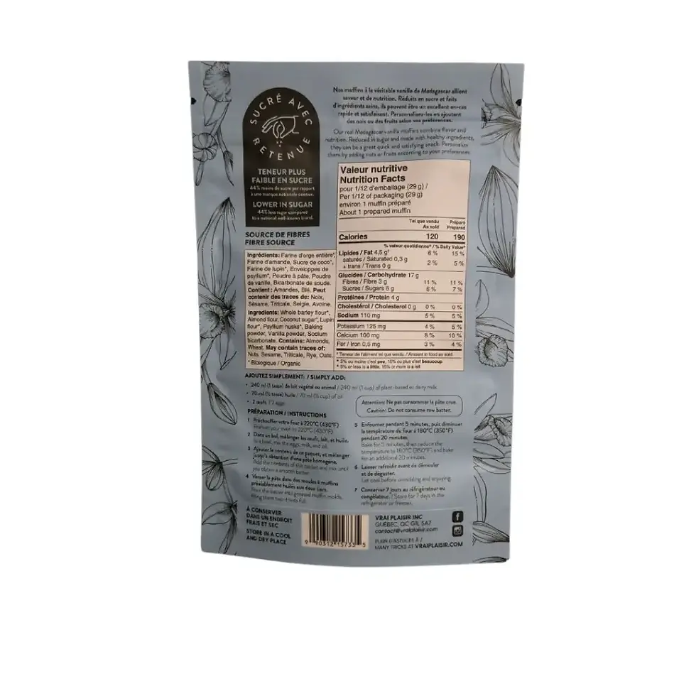 Miniature : Mélange pour muffins à la vanille -320gr