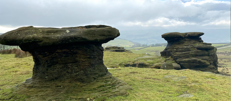 Ilkley to The Doubler Stones loop walk