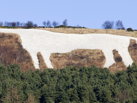 The iconic White Horse of Kilburn