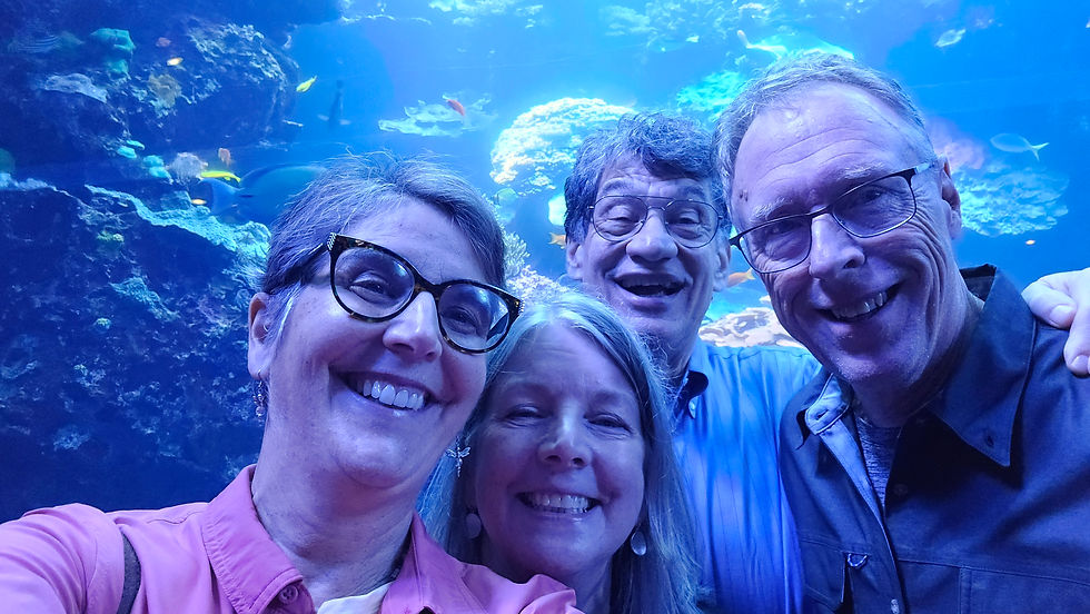 Robert and Ginger at the Georgia Aquarium
