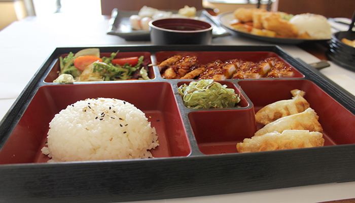 Arranged Food and Objects