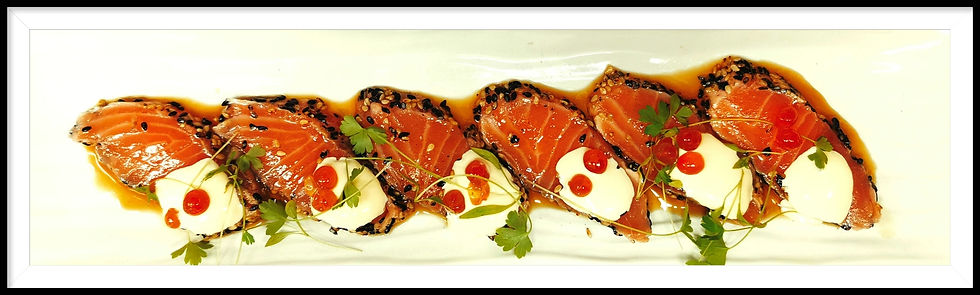 Arranged Food and Objects