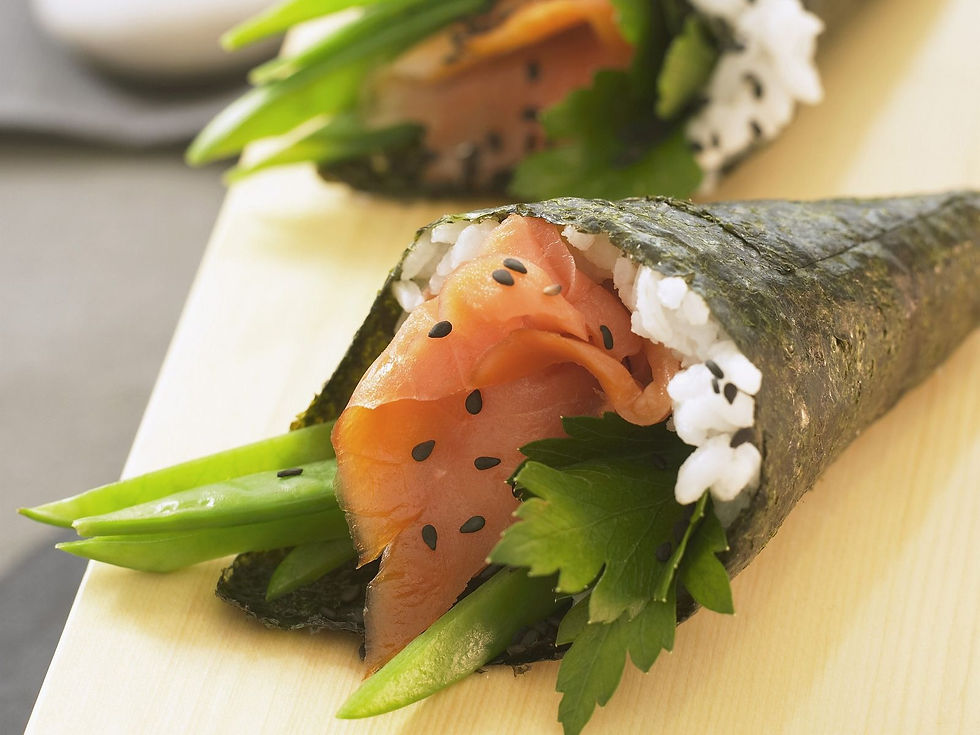 Arranged Food and Objects