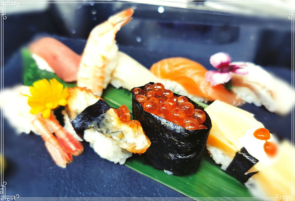 Arranged Food and Objects