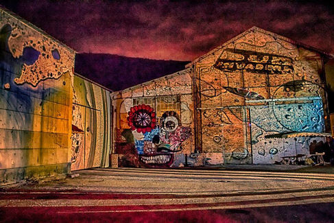 Labo Bean, Raphaël Mondoloni, Graffiti, décors, peinture murale