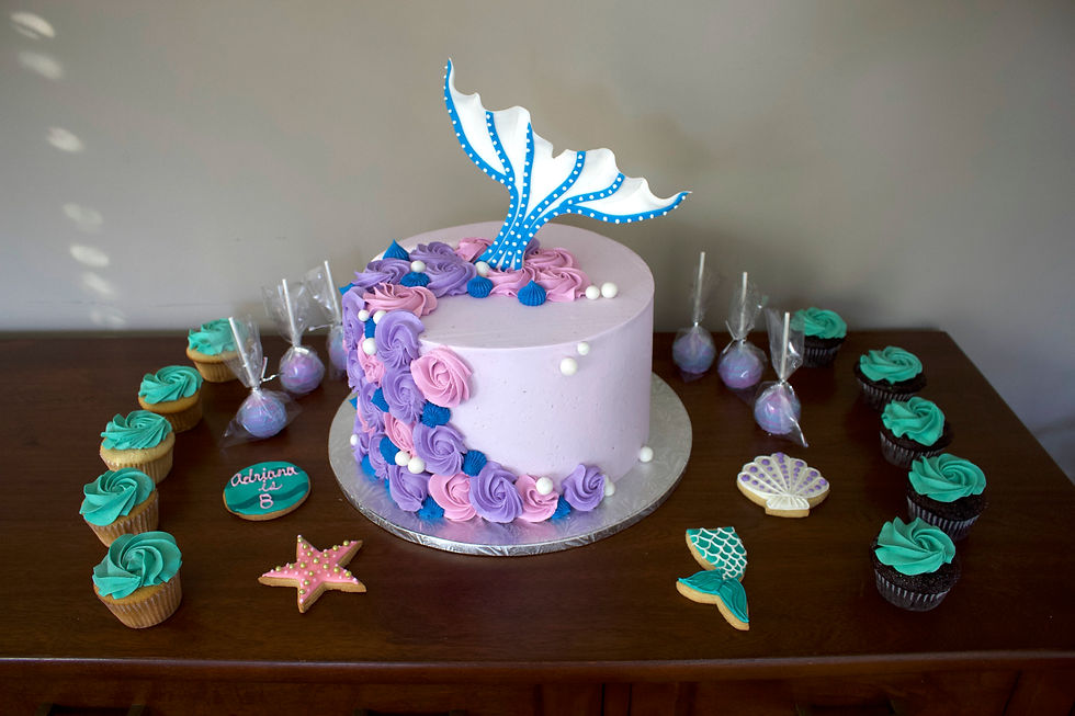 Mermaid cake