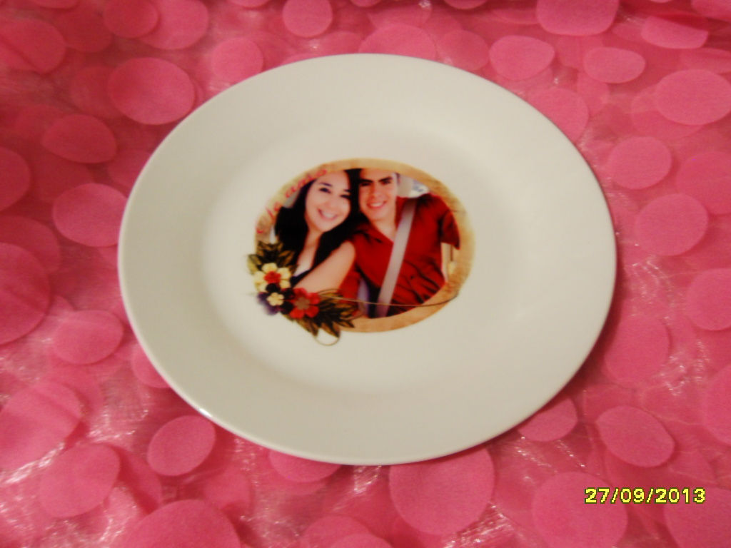 Plato personalizado 20 cm