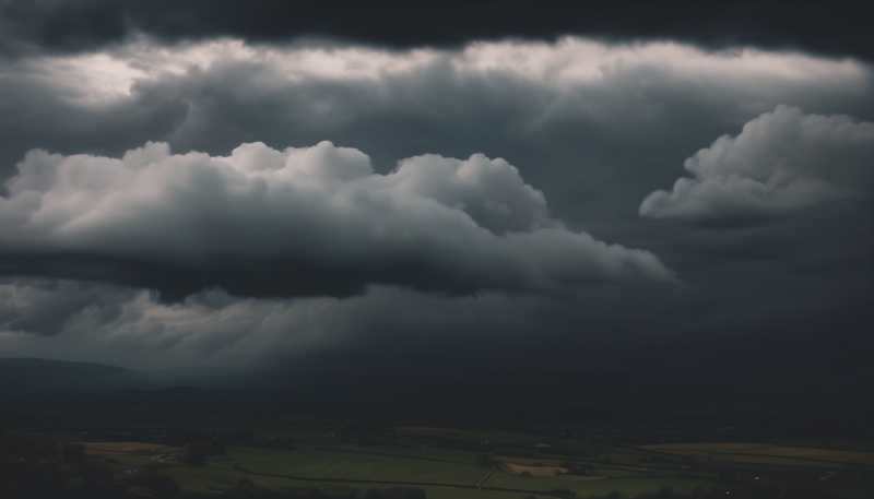 Aufziehendes Unwetter